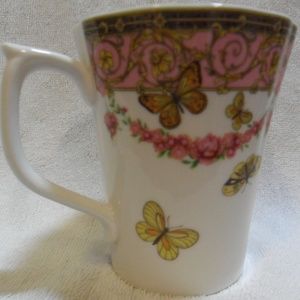Grace's Teaware Butterflies Porcelain Coffee Mug